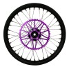 mto 18 inch rear wheel with sprocket